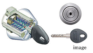 アルファステイツつくばみどりの 高性能ピッキング対策シリンダー