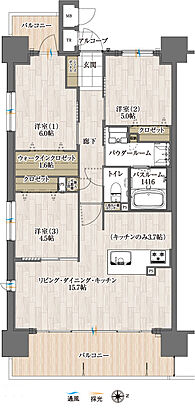 アルファステイツ田園町 間取り A