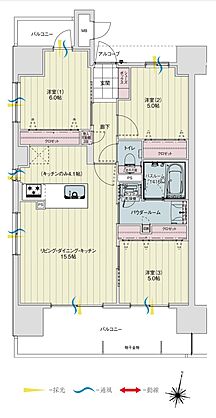 アルファステイツ今市中央通り 間取り A