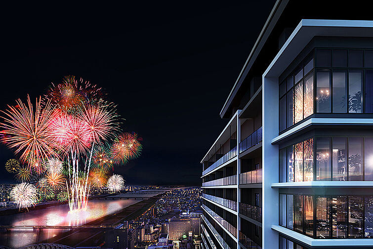 ジオタワー大阪十三 外観