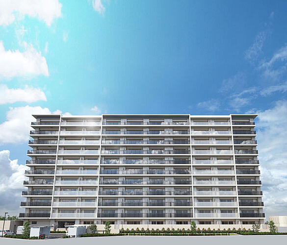 ジオ川西多田 ブライトサイト 外観完成図