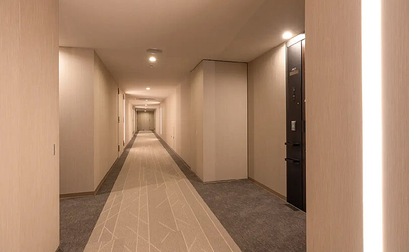 ジオ京都北大路 内廊下