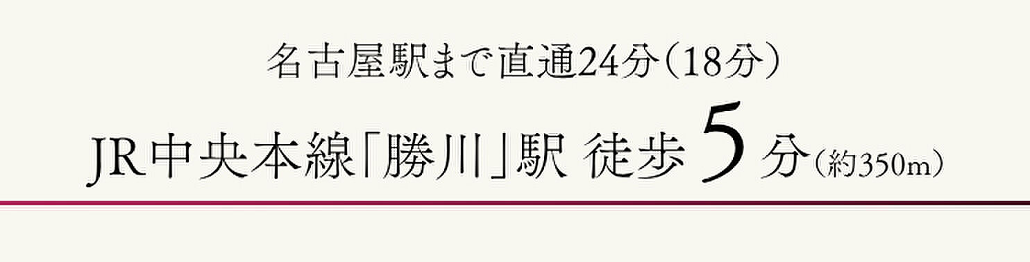 ファミリアーレ勝川 アクセス図