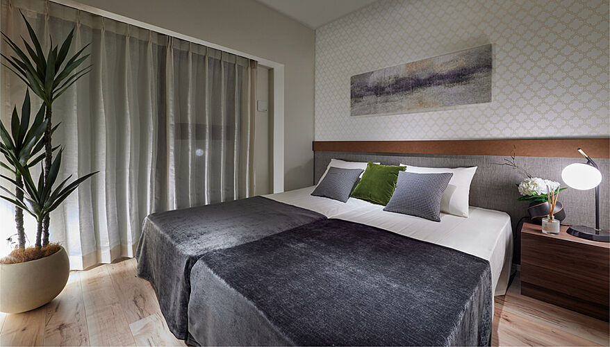 ルピアコート本川越ステーションビュー ベットルーム（2LDK Jtype）