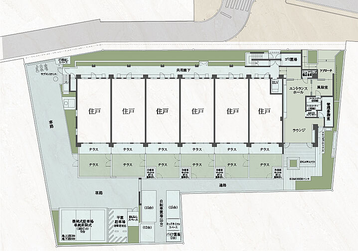 ルピアコート保谷 共用部