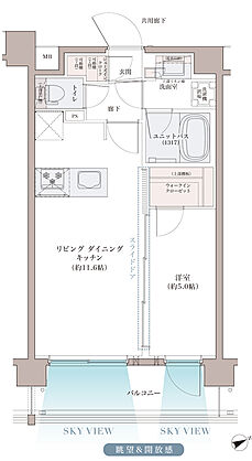 コンフォルシア朝霞台 間取り E