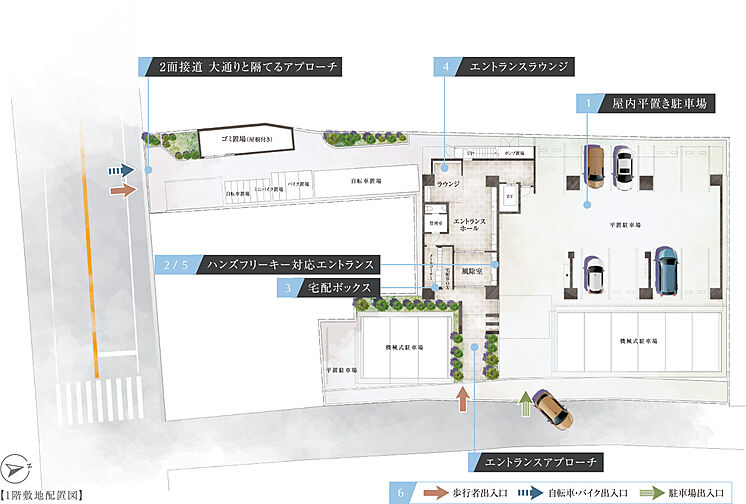 グランフォーレ姪浜ノーブルテラス 共用部