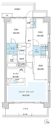 プラネスーペリア西東京緑町 間取り EMt