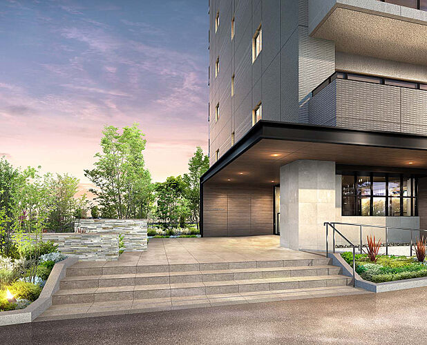 ガーラ・レジデンス湘南台 エントランス完成予想CG