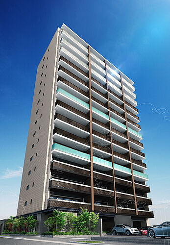 ポレスター唐津ザ・レジデンス 外観完成予想図