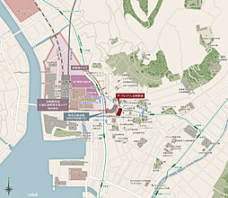 ザ・プレミアム長崎駅前 現地案内図