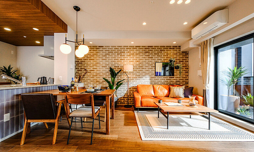 グラディス西広島駅前ザ・タワー リビング・ダイニング