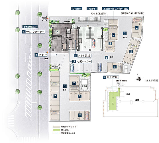 ポレスター長岡ステーションテラス 共用部