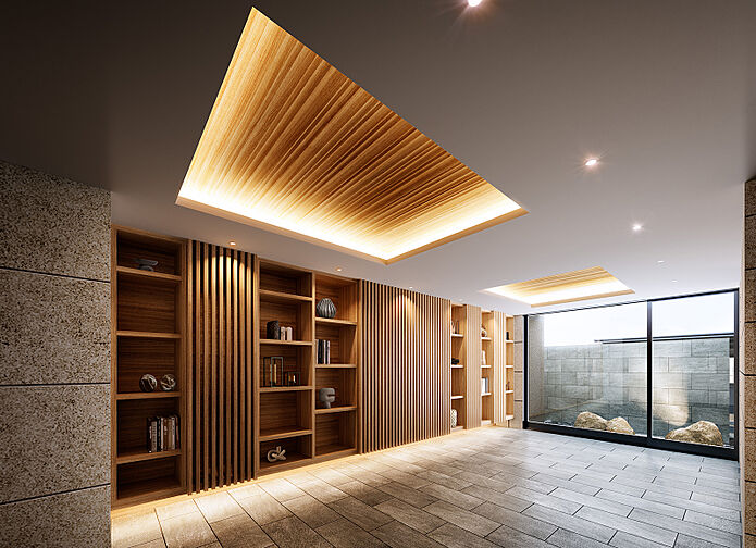 ポレスター野田屋町スクエア 共用部