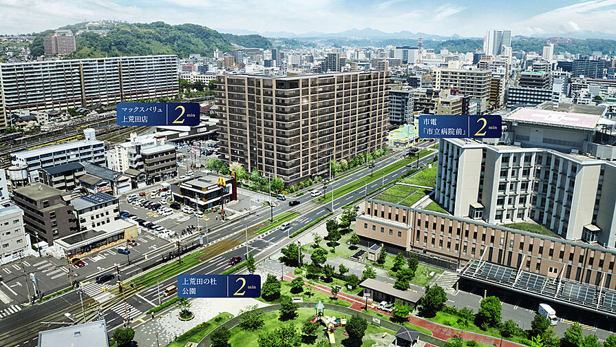 MJRザ・ガーデン上荒田 外観