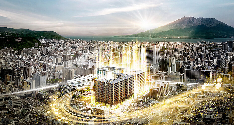 MJR鹿児島中央駅前ザ・レジデンス 外観