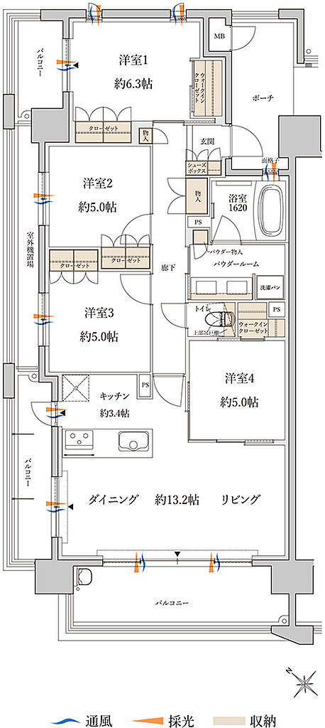 MJR白木原 間取り A