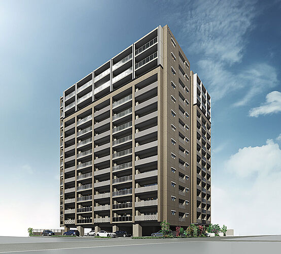 アーバンパレス博多グロウサイド 外観完成予想CG