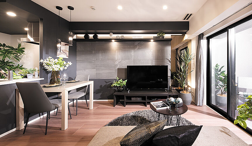 プレシス八王子横山町 リビング・ダイニング