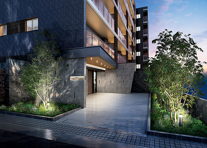 プレシス鶴間レジデンス エントランス完成予想CG