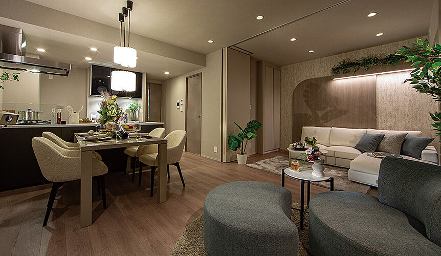 プレシス蓮田ステーションフロント リビング・ダイニング