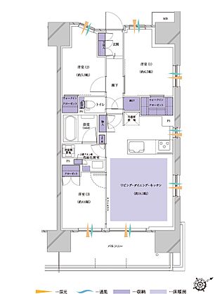 プレシス蓮田ステーションフロント 間取り 【先着順】B5