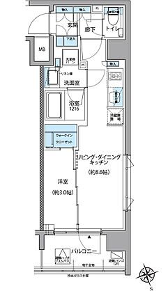プレシスヴィアラ清瀬 間取り 【先着順】E