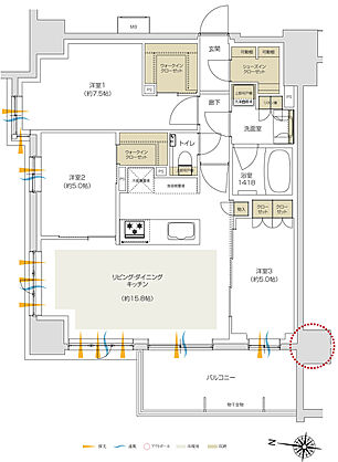プレシス追浜駅前 間取り 【第2期2次】I