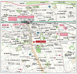 プレシス熊谷末広 現地案内図