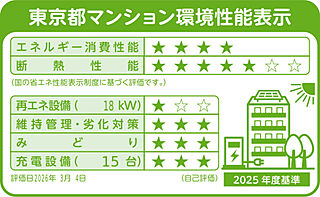 ヴィークハウス深沢 東京都マンション環境性能表示