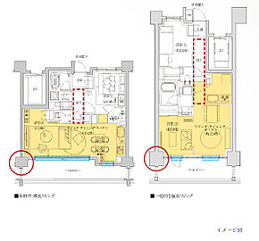 ヴィークコート小手指 アウトフレーム設計