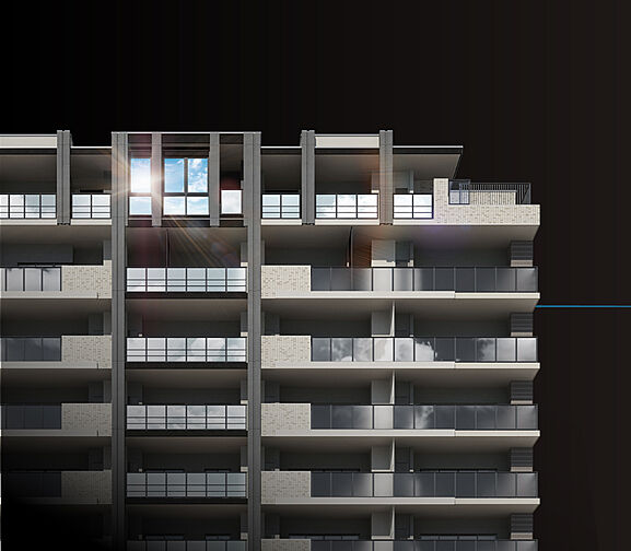 クレアホームズ徳島県庁西 ザ・プレジデンス 外観