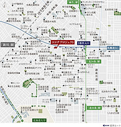 ココチプロジェクト 現地案内図
