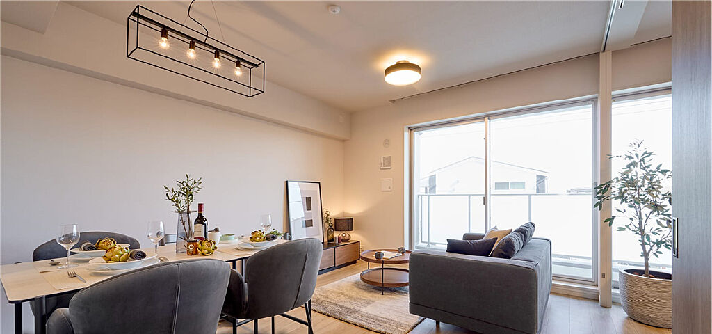 ジオ蕨中央 リビング・ダイニング