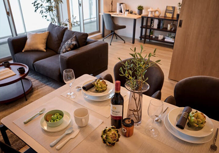 ジオ蕨中央 リビング・ダイニング