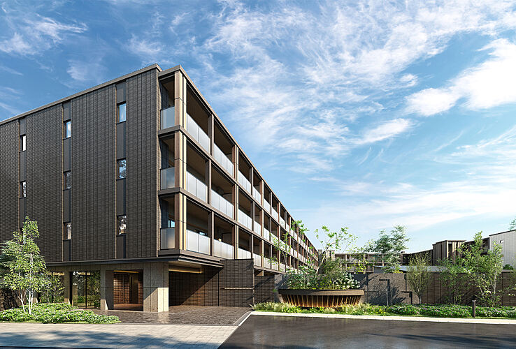 ジオ荻窪 サブエントランス完成予想CG