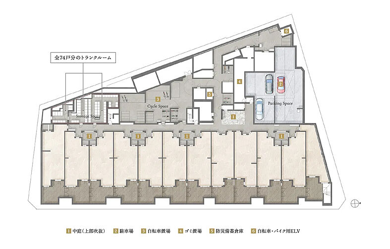 ジオ学芸大学 共用部