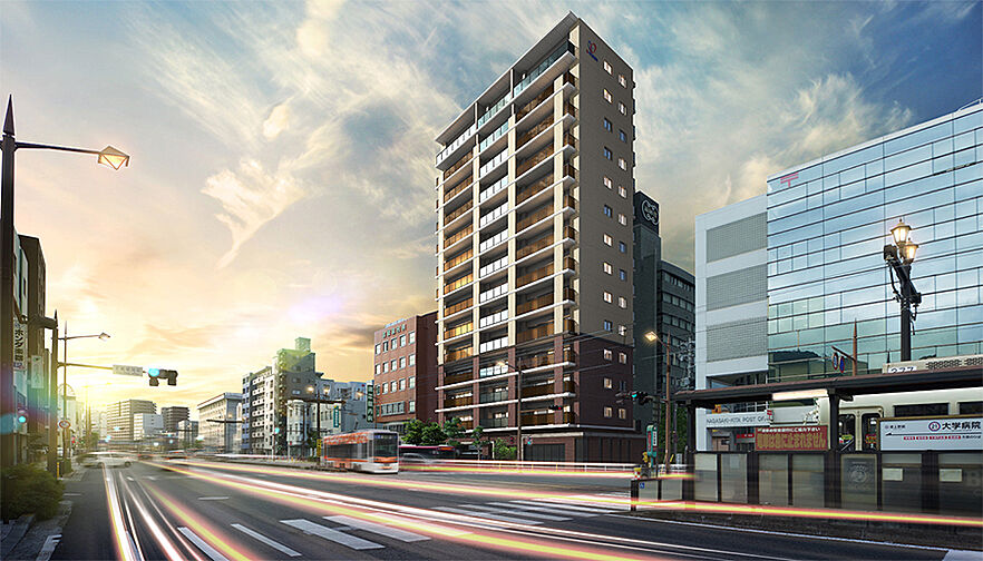 オーヴィジョン大学病院前 共用部