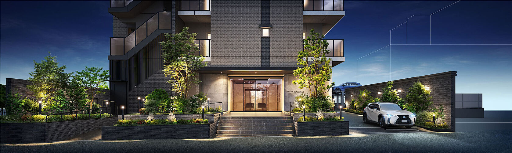 オーヴィジョン新山口スクエアガーデン 共用部