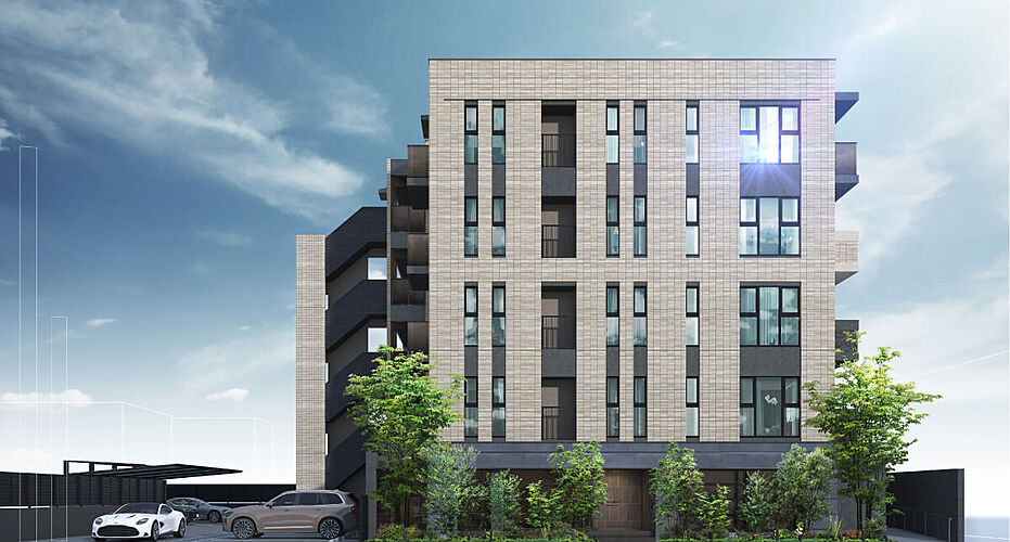 オーヴィジョン室見一丁目 外観完成予想図