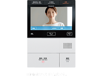 テレビモニター付インターホン(録画機能付)