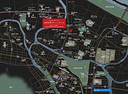 ロイヤルガーデン吉野本町 ザ・レジデンス 現地案内図