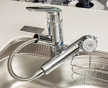浄水器一体型シャワー水栓