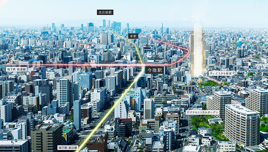 ローレルタワー名古屋千種 外観