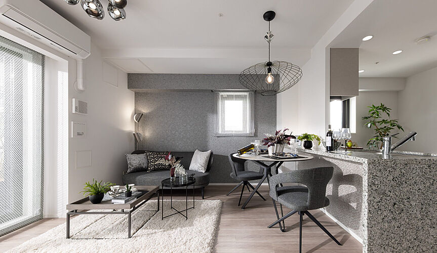 ローレルコート泉ザ・ハウス リビング・ダイニング（Aタイプ）