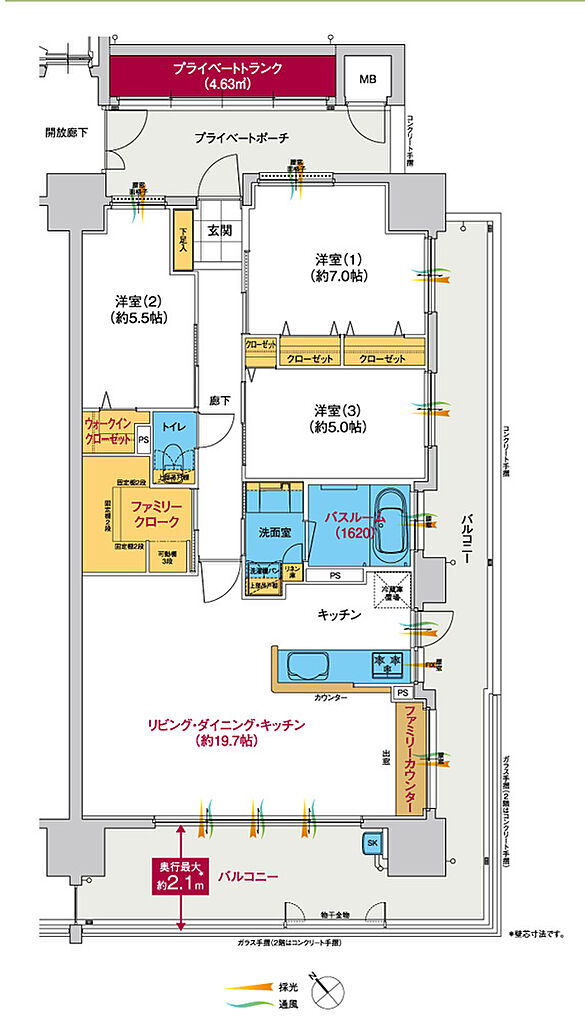 ヴェルディ・ザ・ガーデン芳泉 間取り D