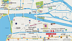 ヴェルディ東朝日町 現地案内図