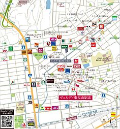 ヴェルディ東福山駅北 現地案内図
