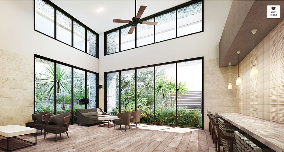 ヴェルディ・コーストテラス［円一町］ ラウンジ・コワーキングスペース