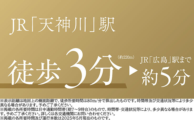 ヴェルディ・ステーションタワー天神川 アクセス図